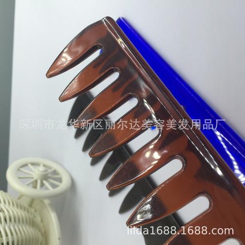 丽尔达油头梳Baber系列套装 双面雕刻设计与背头造型的专业之选